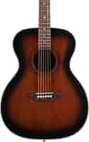 Amazon.com: Luna 6 String Art Vintage Folk Solid Top